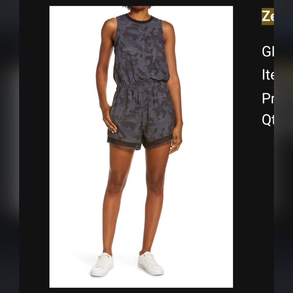 Zella Getaway Romper